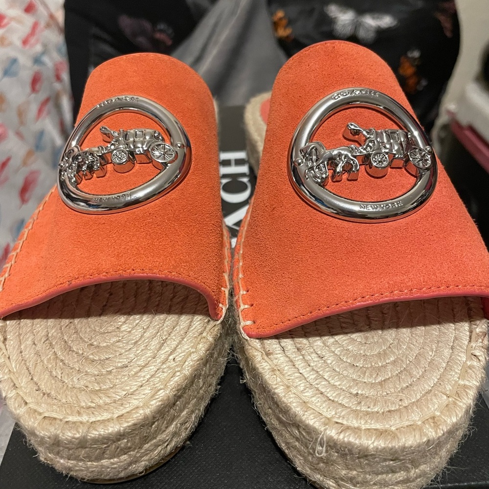 Womens Coach Sandals size 8
